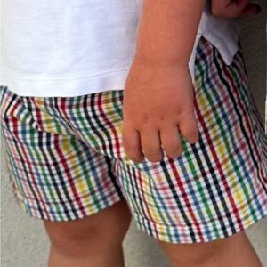 Boys shorts primary colors